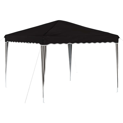 vidaXL Pop-up Party Tent 288 x 288 x 245 cm Black Oxford Fabric