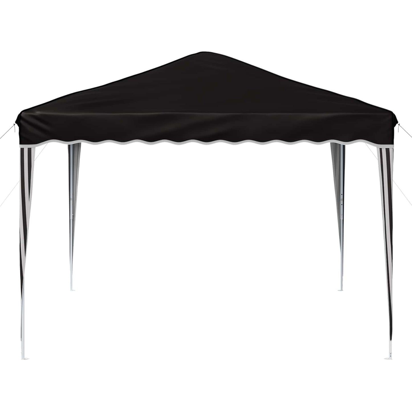 vidaXL Pop-up Party Tent 288 x 288 x 245 cm Black Oxford Fabric