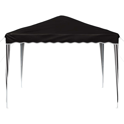 vidaXL Pop-up Party Tent 288 x 288 x 245 cm Black Oxford Fabric