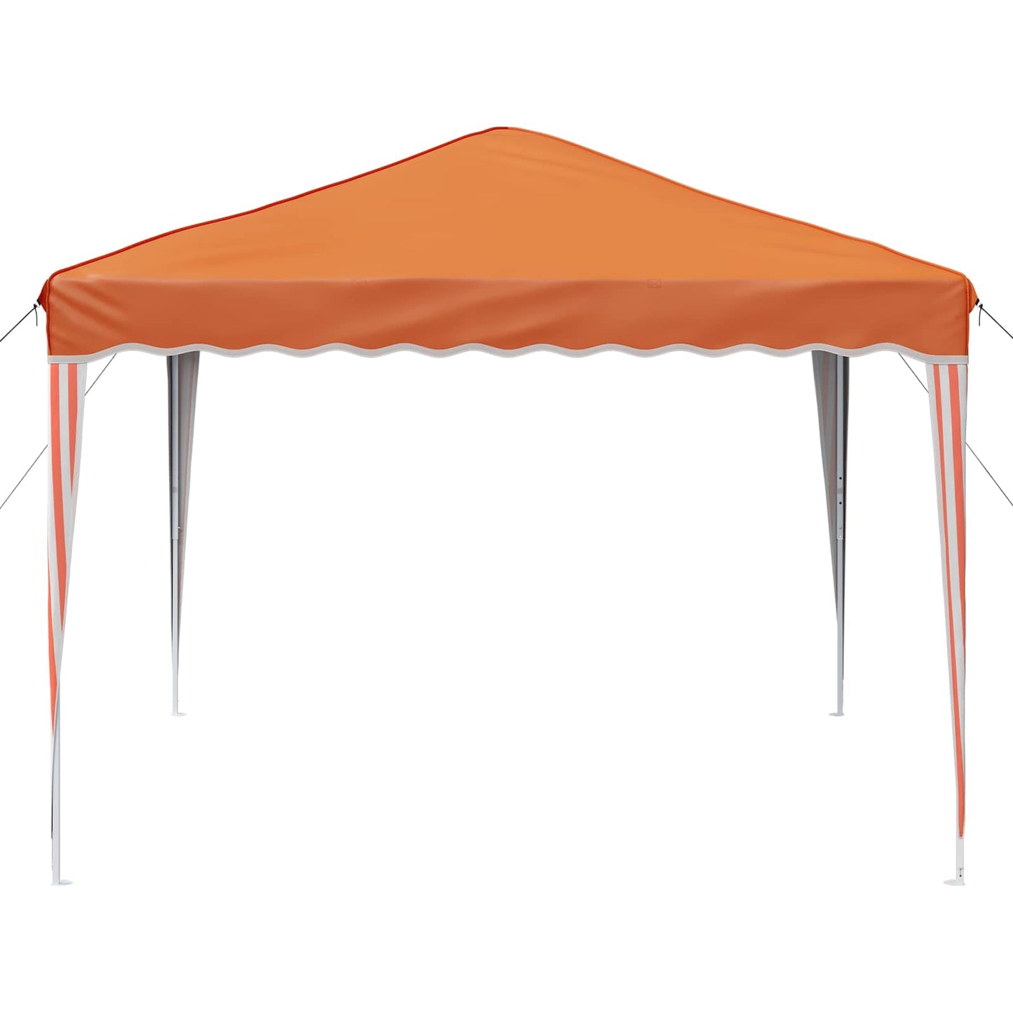 vidaXL Pop-up Party Tent 288 x 288 x 245 cm Orange Oxford Fabric