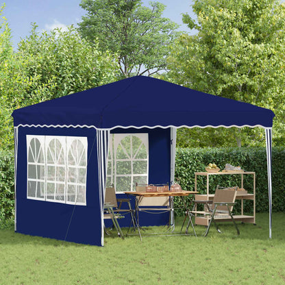 vidaXL Pop-up Party Tent 288 x 288 x 245 cm Blue Oxford Fabric