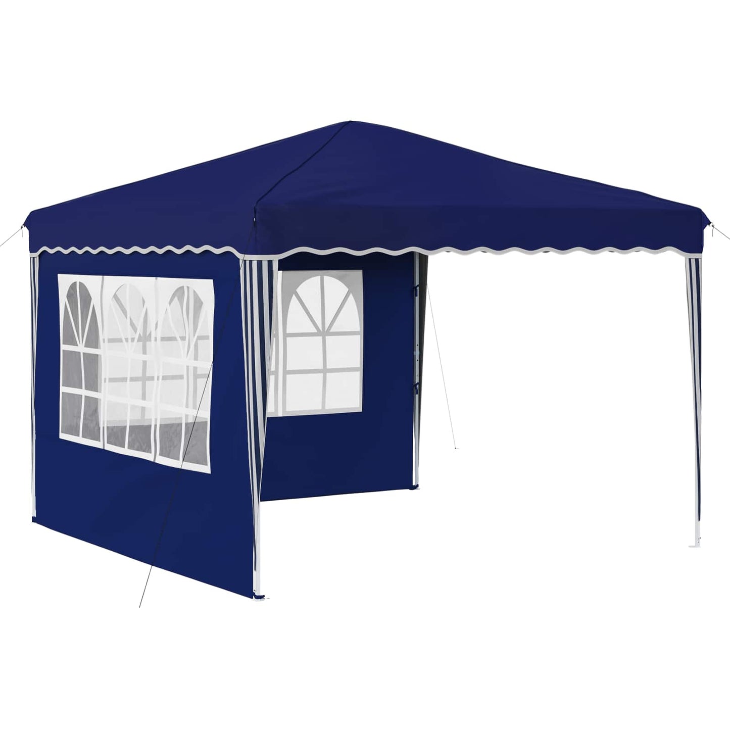 vidaXL Pop-up Party Tent 288 x 288 x 245 cm Blue Oxford Fabric