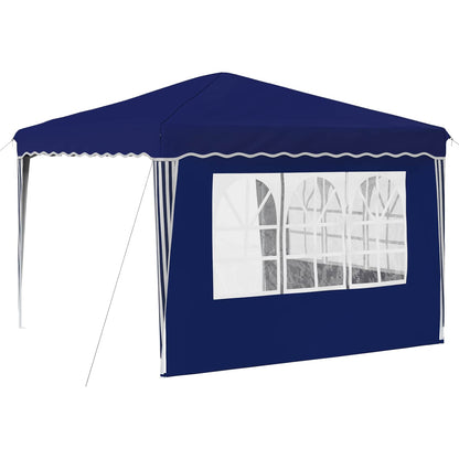 vidaXL Pop-up Party Tent 288 x 288 x 245 cm Blue Oxford Fabric