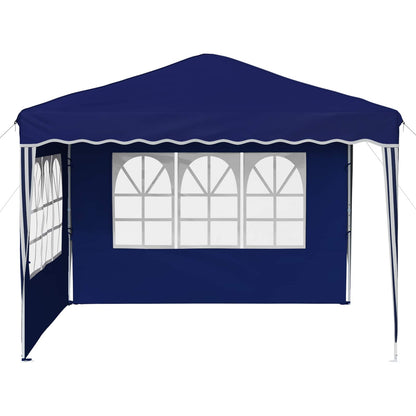 vidaXL Pop-up Party Tent 288 x 288 x 245 cm Blue Oxford Fabric