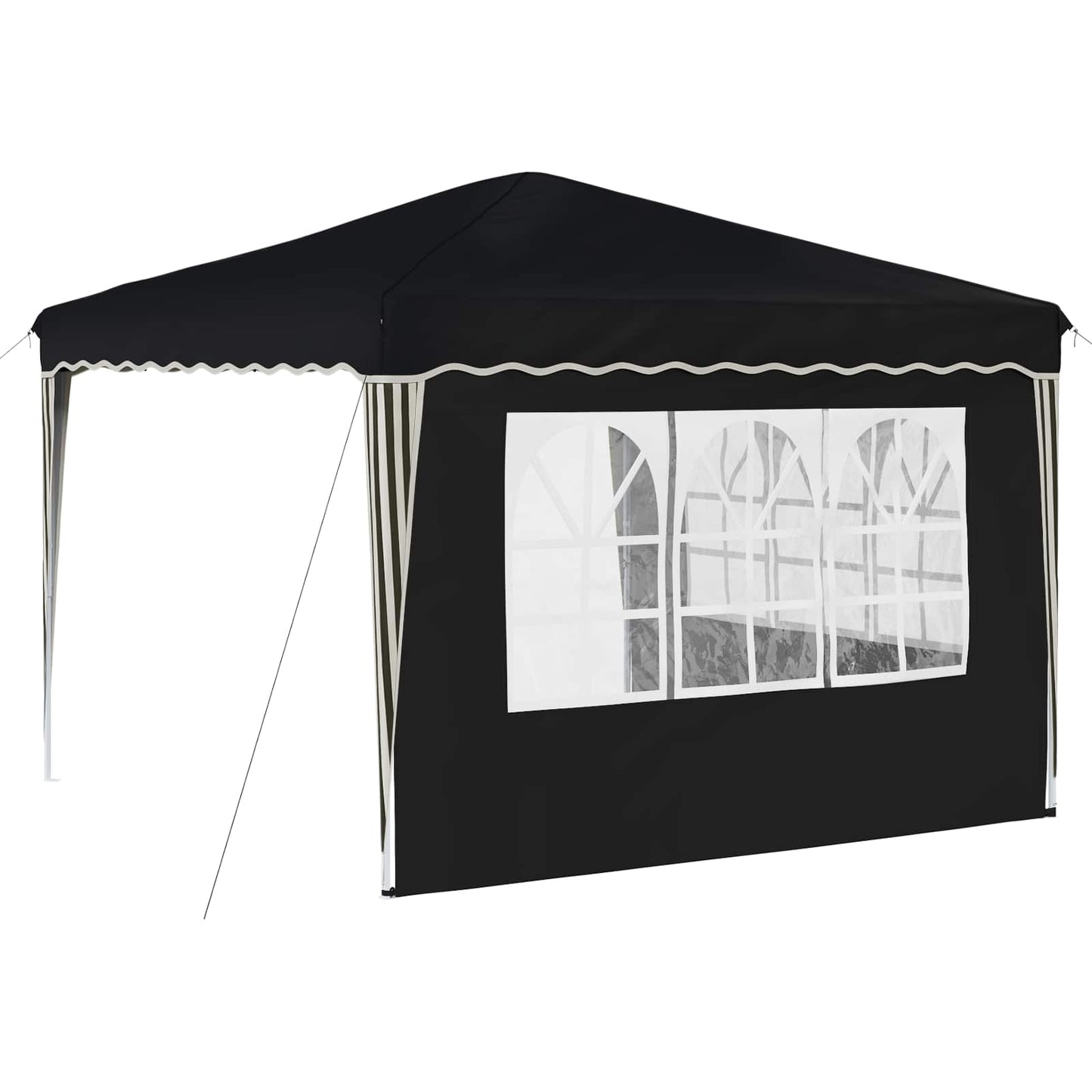 vidaXL Pop-up Party Tent 288 x 288 x 245 cm Anthracite Oxford Fabric