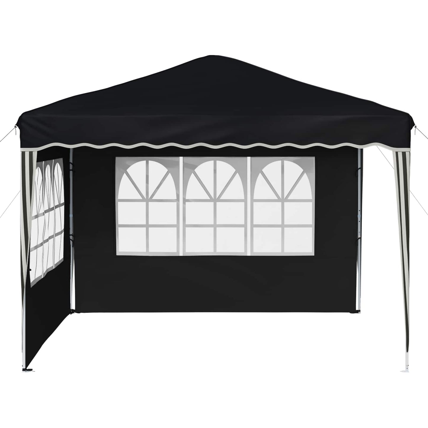 vidaXL Pop-up Party Tent 288 x 288 x 245 cm Anthracite Oxford Fabric