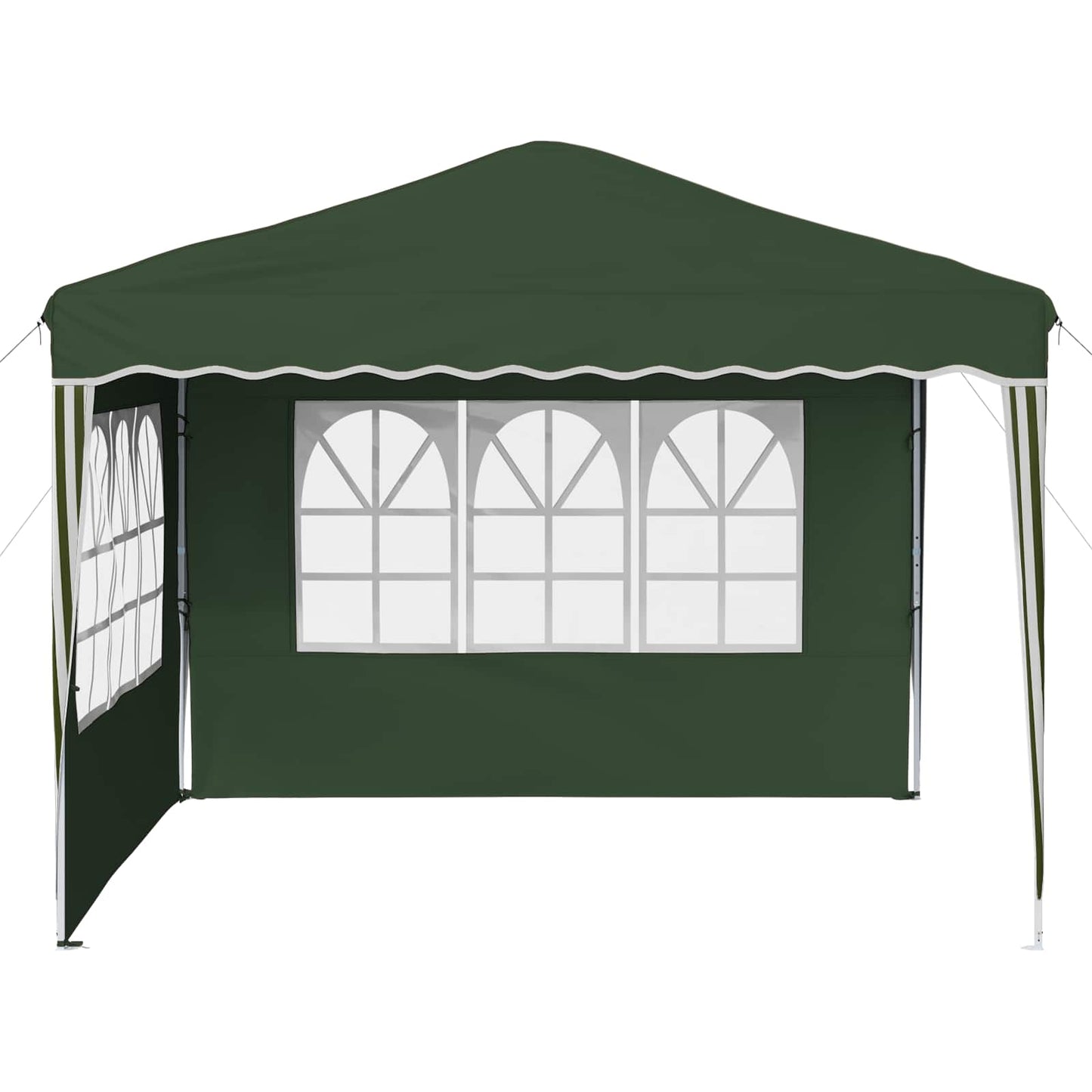 vidaXL Pop-up Party Tent 288 x 288 x 245 cm Green Oxford Fabric