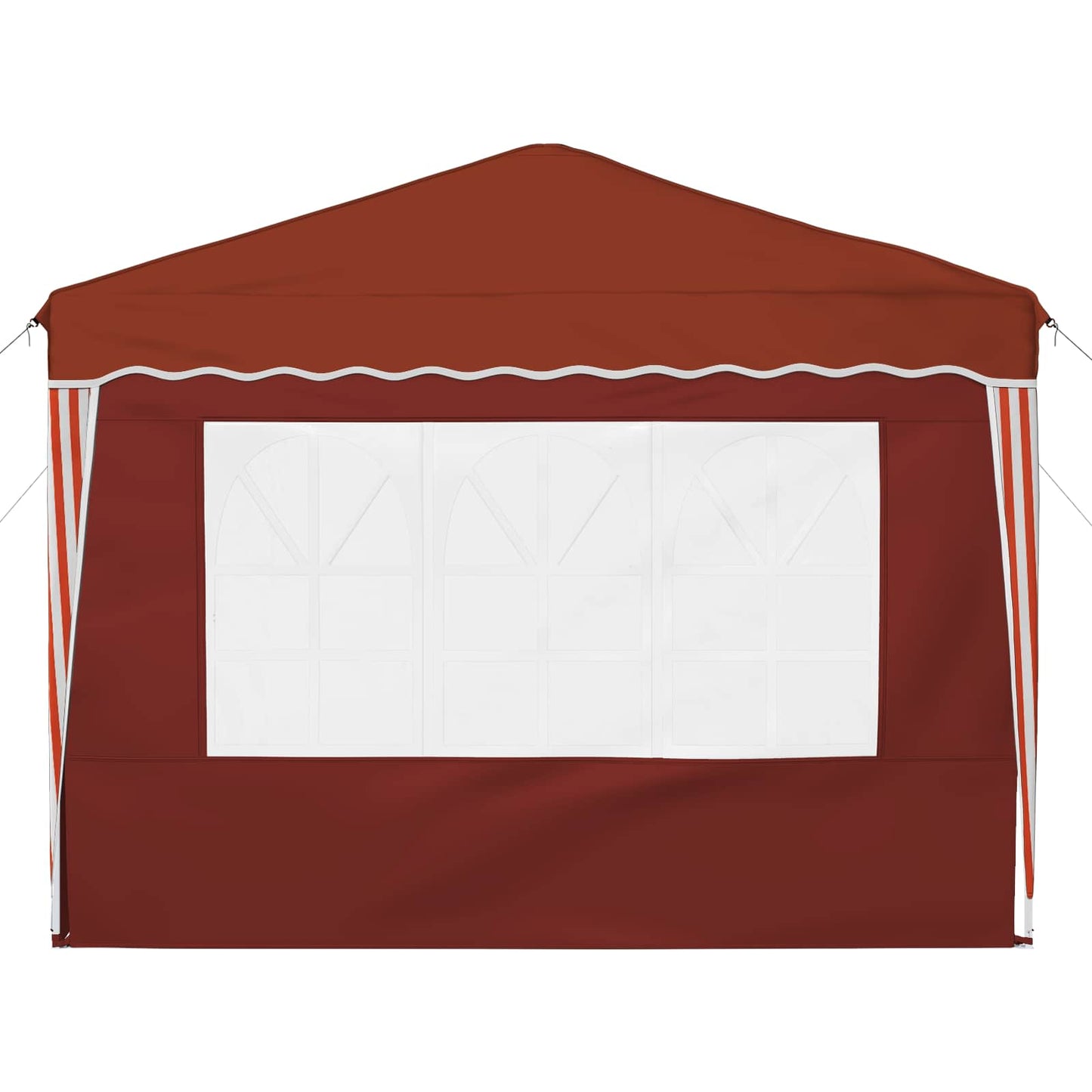 vidaXL Pop-up Party Tent 288 x 288 x 245 cm Terracotta Oxford Fabric