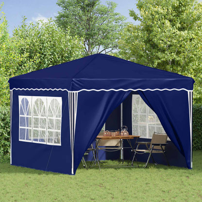 vidaXL Pop-up Party Tent 288 x 288 x 245 cm Blue Oxford Fabric