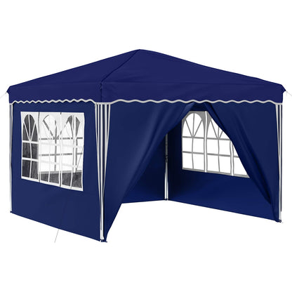vidaXL Pop-up Party Tent 288 x 288 x 245 cm Blue Oxford Fabric