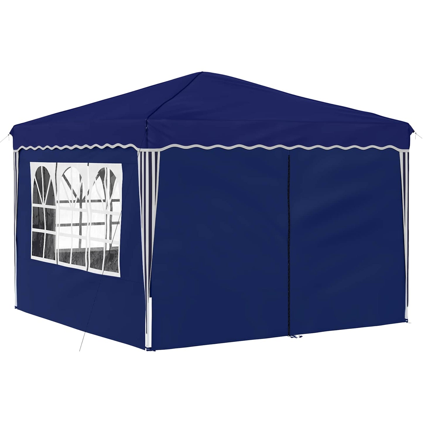 vidaXL Pop-up Party Tent 288 x 288 x 245 cm Blue Oxford Fabric