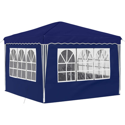 vidaXL Pop-up Party Tent 288 x 288 x 245 cm Blue Oxford Fabric