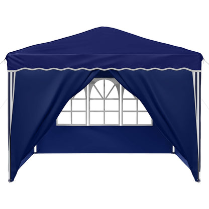 vidaXL Pop-up Party Tent 288 x 288 x 245 cm Blue Oxford Fabric