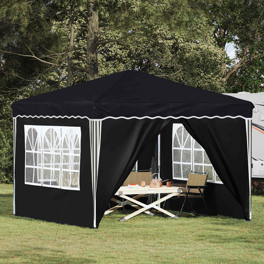 vidaXL Pop-up Party Tent 288 x 288 x 245 cm Anthracite Oxford Fabric