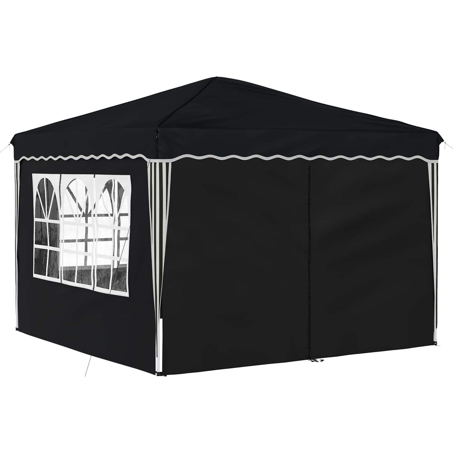 vidaXL Pop-up Party Tent 288 x 288 x 245 cm Anthracite Oxford Fabric