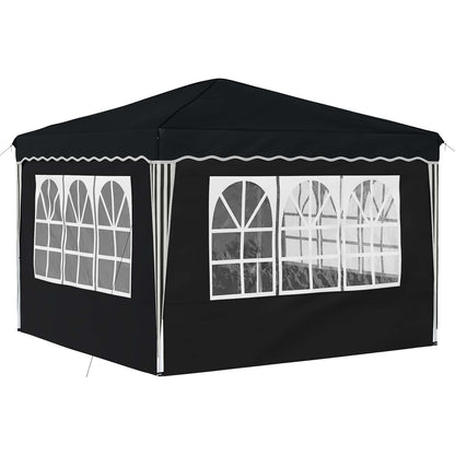 vidaXL Pop-up Party Tent 288 x 288 x 245 cm Anthracite Oxford Fabric