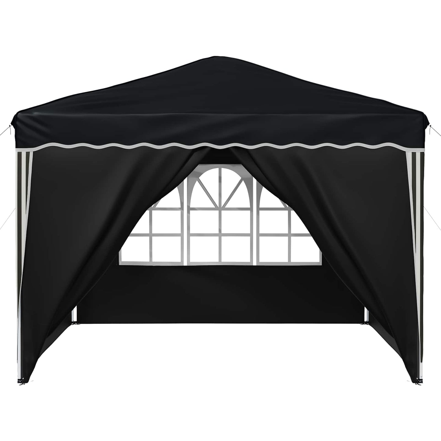 vidaXL Pop-up Party Tent 288 x 288 x 245 cm Anthracite Oxford Fabric