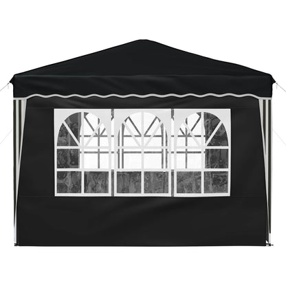 vidaXL Pop-up Party Tent 288 x 288 x 245 cm Anthracite Oxford Fabric