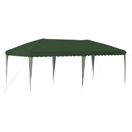 vidaXL Pop-up Party Tent 575 x 290 x 245 cm Green