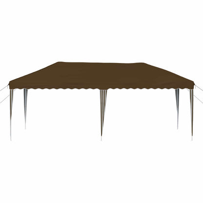 vidaXL Pop-up Party Tent 575 x 290 x 245 cm Taupe