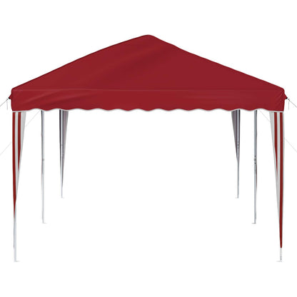 vidaXL Pop-up Party Tent 575 x 290 x 245 cm Burgundy