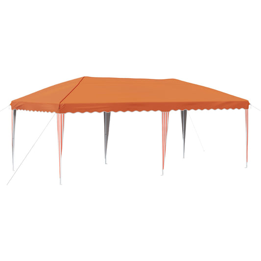 vidaXL Pop-up Party Tent 575 x 290 x 245 cm Orange