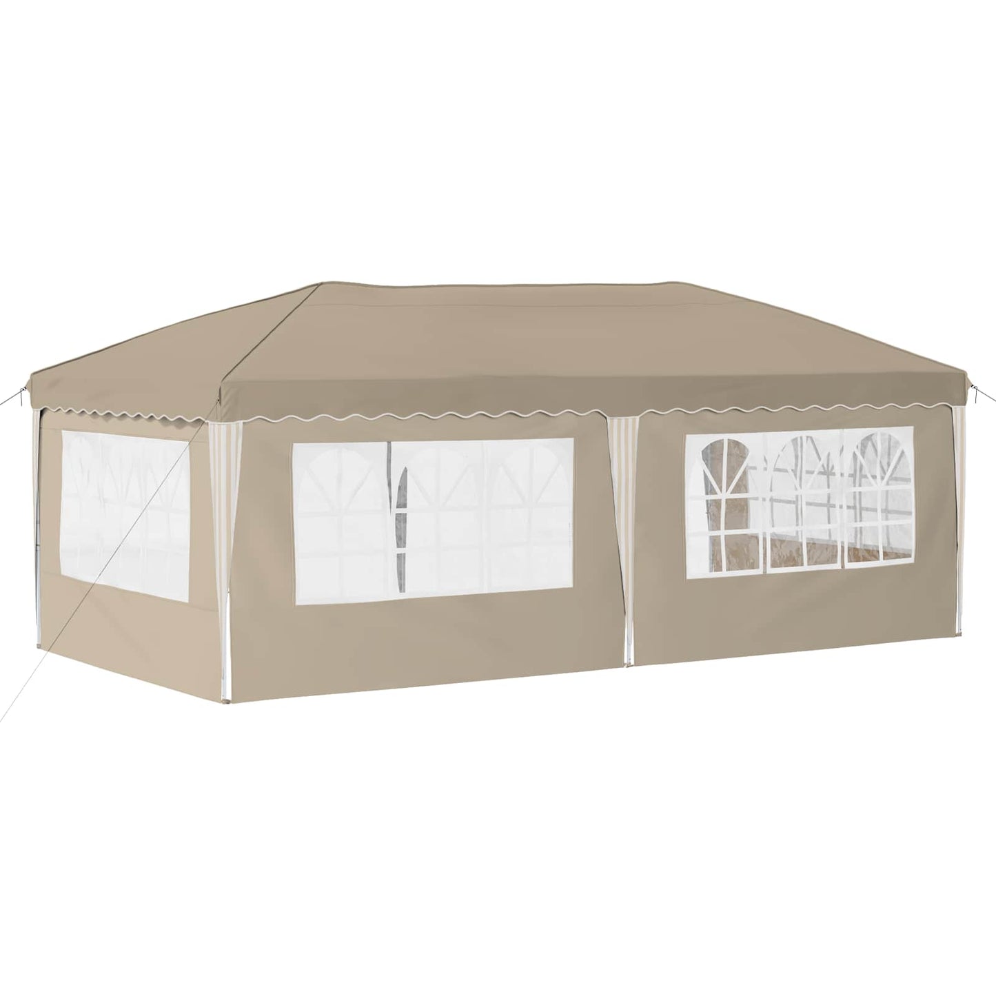 vidaXL Pop-up Party Tent 575 x 289 x 245 cm Cream