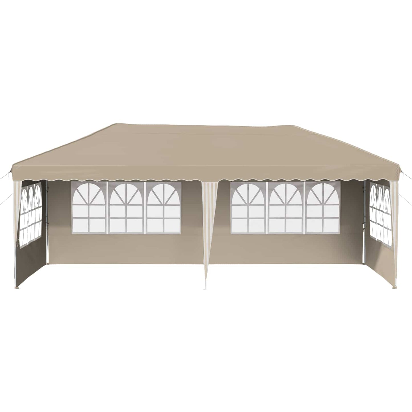 vidaXL Pop-up Party Tent 575 x 289 x 245 cm Cream