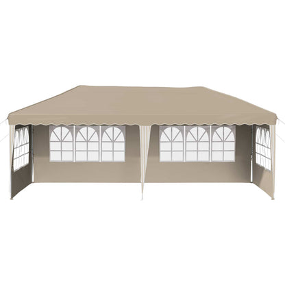 vidaXL Pop-up Party Tent 575 x 289 x 245 cm Cream