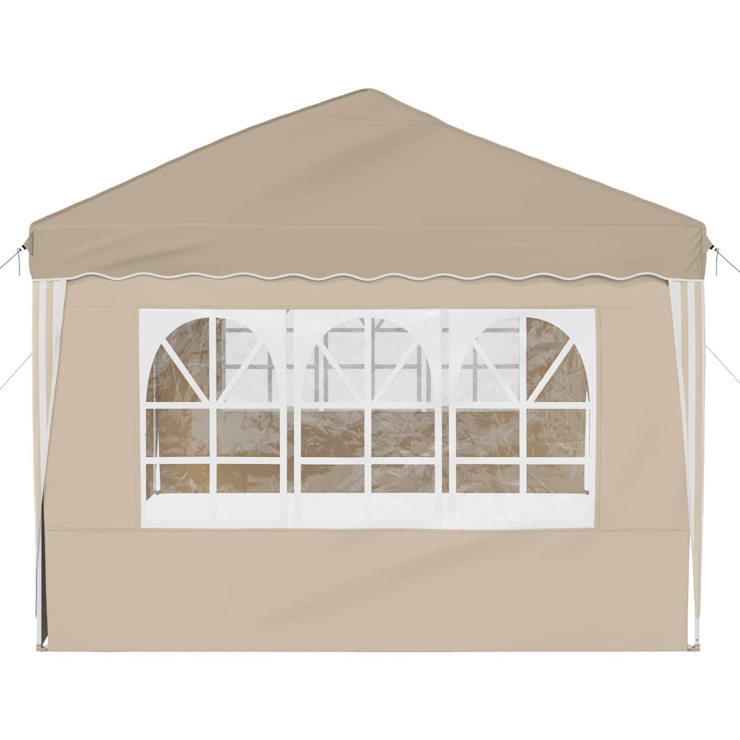 vidaXL Pop-up Party Tent 575 x 289 x 245 cm Cream