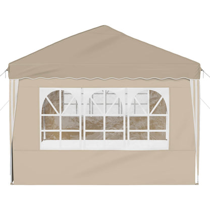 vidaXL Pop-up Party Tent 575 x 289 x 245 cm Cream