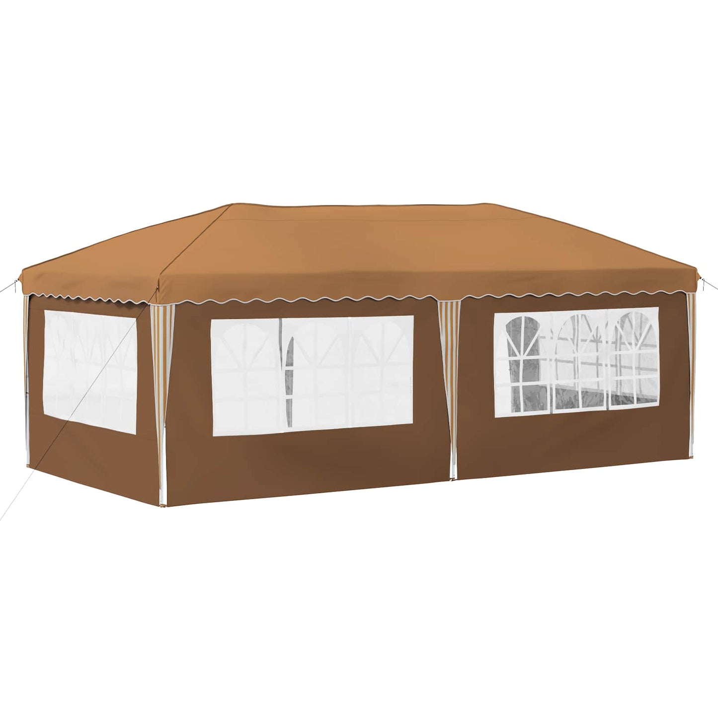 vidaXL Pop-up Party Tent 575 x 289 x 245 cm Beige