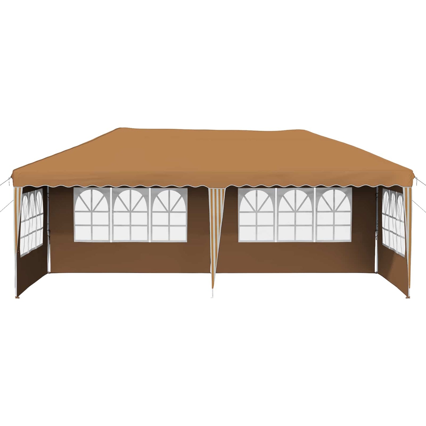 vidaXL Pop-up Party Tent 575 x 289 x 245 cm Beige