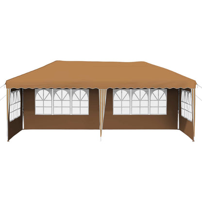 vidaXL Pop-up Party Tent 575 x 289 x 245 cm Beige