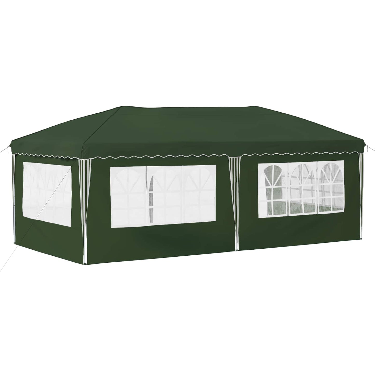 vidaXL Pop-up Party Tent 575 x 289 x 245 cm Green