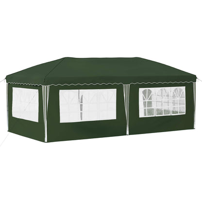 vidaXL Pop-up Party Tent 575 x 289 x 245 cm Green