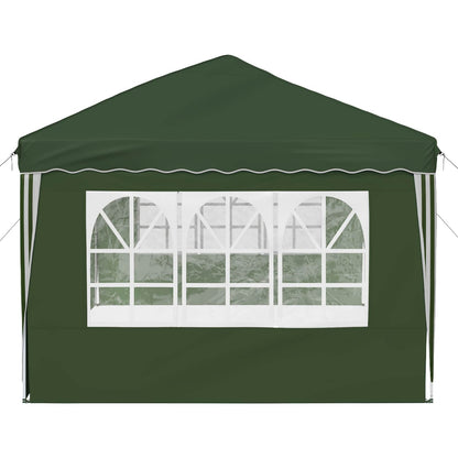 vidaXL Pop-up Party Tent 575 x 289 x 245 cm Green