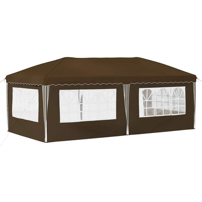 vidaXL Pop-up Party Tent 575 x 289 x 245 cm Taupe