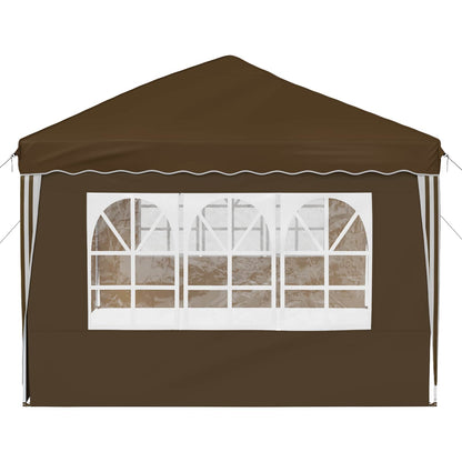 vidaXL Pop-up Party Tent 575 x 289 x 245 cm Taupe