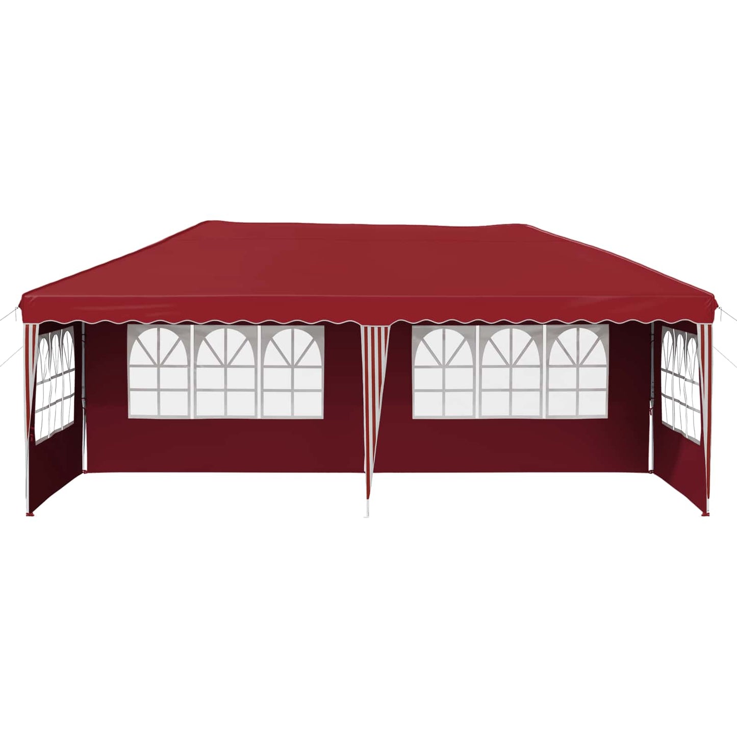 vidaXL Pop-up Party Tent 575 x 289 x 245 cm Burgundy