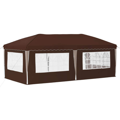 vidaXL Pop-up Party Tent 575 x 289 x 245 cm Brown