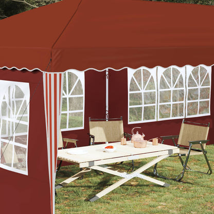 vidaXL Pop-up Party Tent 575 x 289 x 245 cm Terracotta