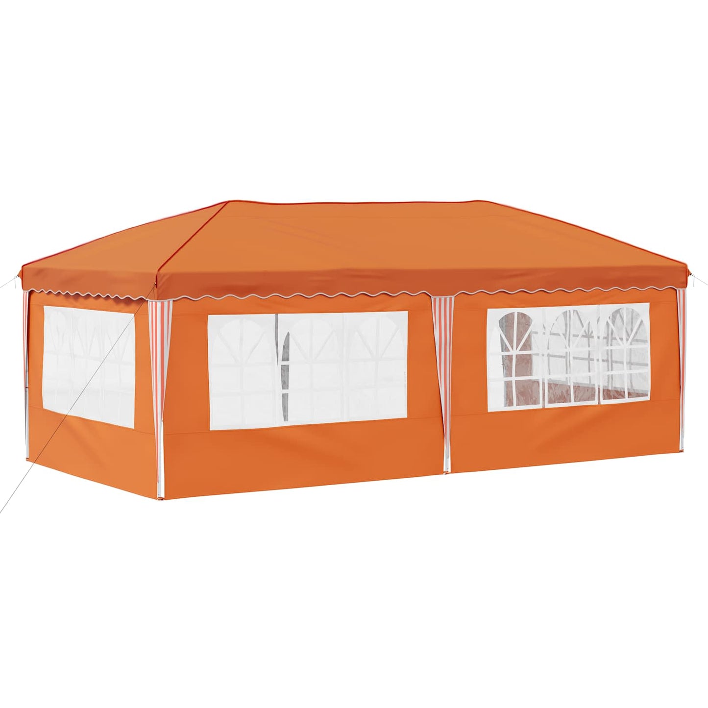vidaXL Pop-up Party Tent 575 x 289 x 245 cm Orange