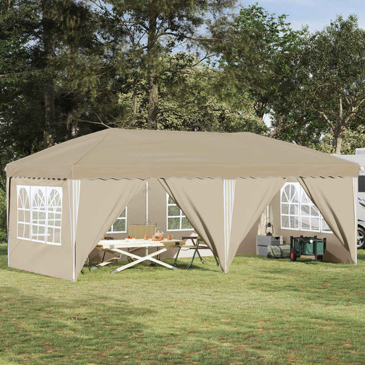 vidaXL Pop-up Party Tent 575 x 288 x 245 cm Cream