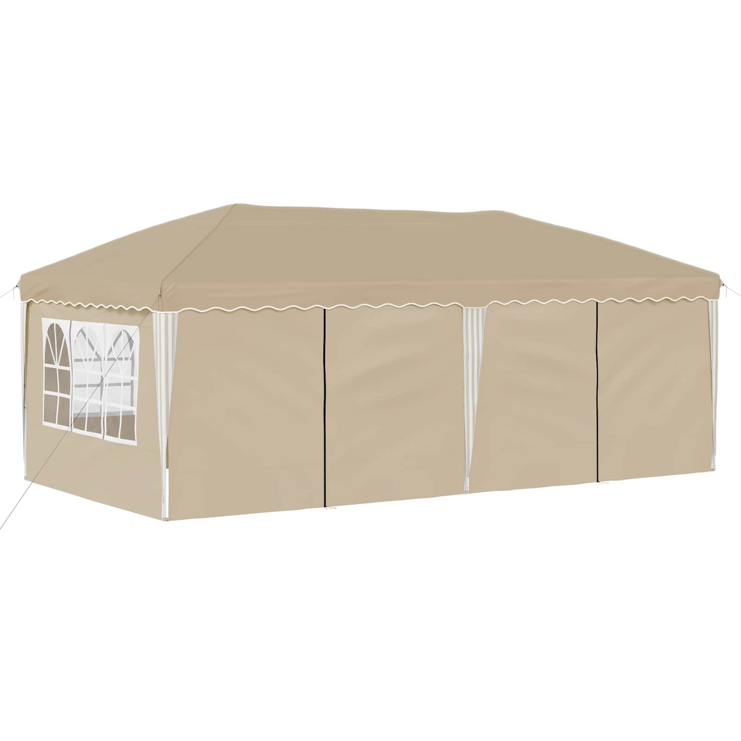 vidaXL Pop-up Party Tent 575 x 288 x 245 cm Cream