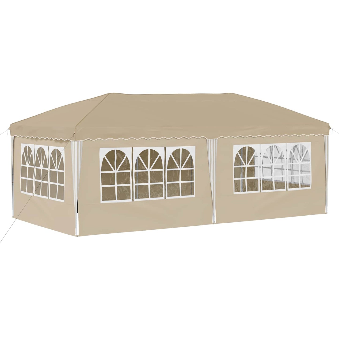 vidaXL Pop-up Party Tent 575 x 288 x 245 cm Cream