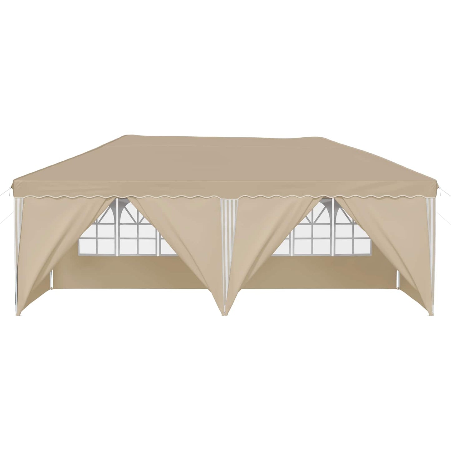 vidaXL Pop-up Party Tent 575 x 288 x 245 cm Cream