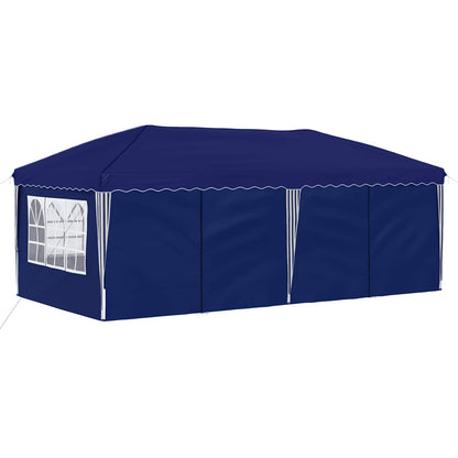 vidaXL Pop-up Party Tent 575 x 288 x 245 cm Blue