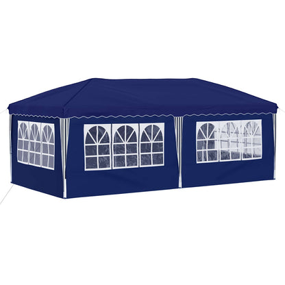 vidaXL Pop-up Party Tent 575 x 288 x 245 cm Blue