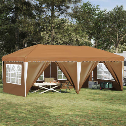 vidaXL Pop-up Party Tent 575 x 288 x 245 cm Beige